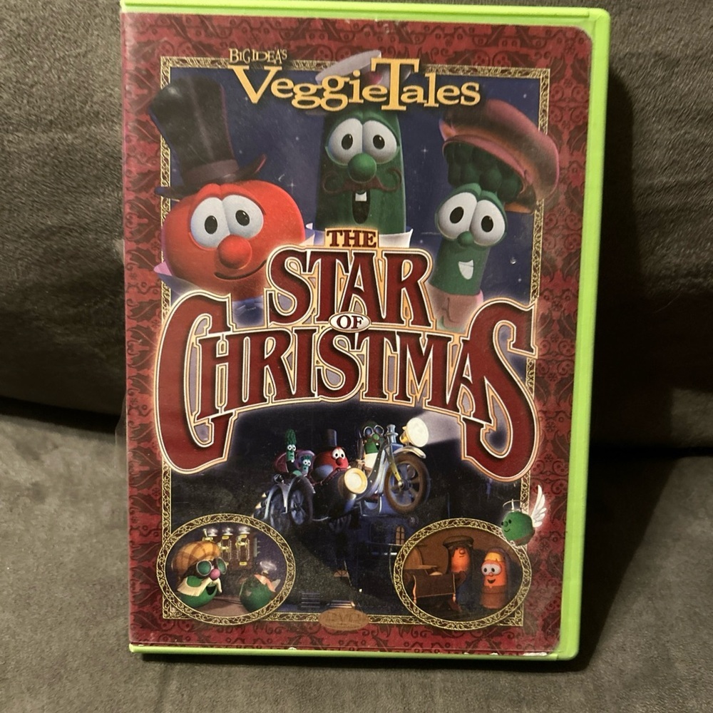 Veggie Tales The Star of Christmas VHS great condi
